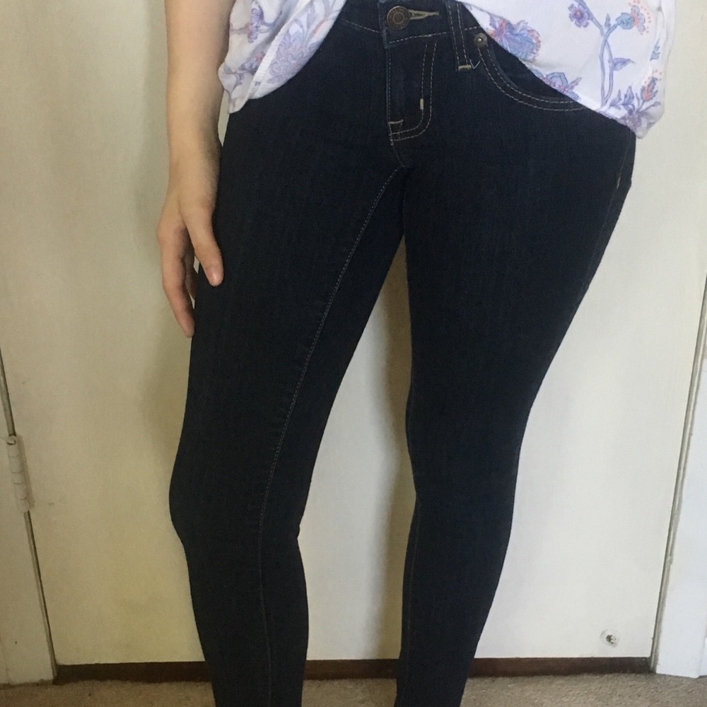 **3/$10** Mossimo Skinny Jeans, sz 0 / 25R, EUC